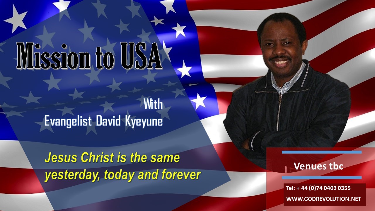 Evangelist David Kyeyune - Mission to USA