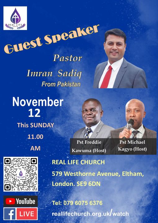 Pastor Imran Sadiq | London, UK | 12-November-2023