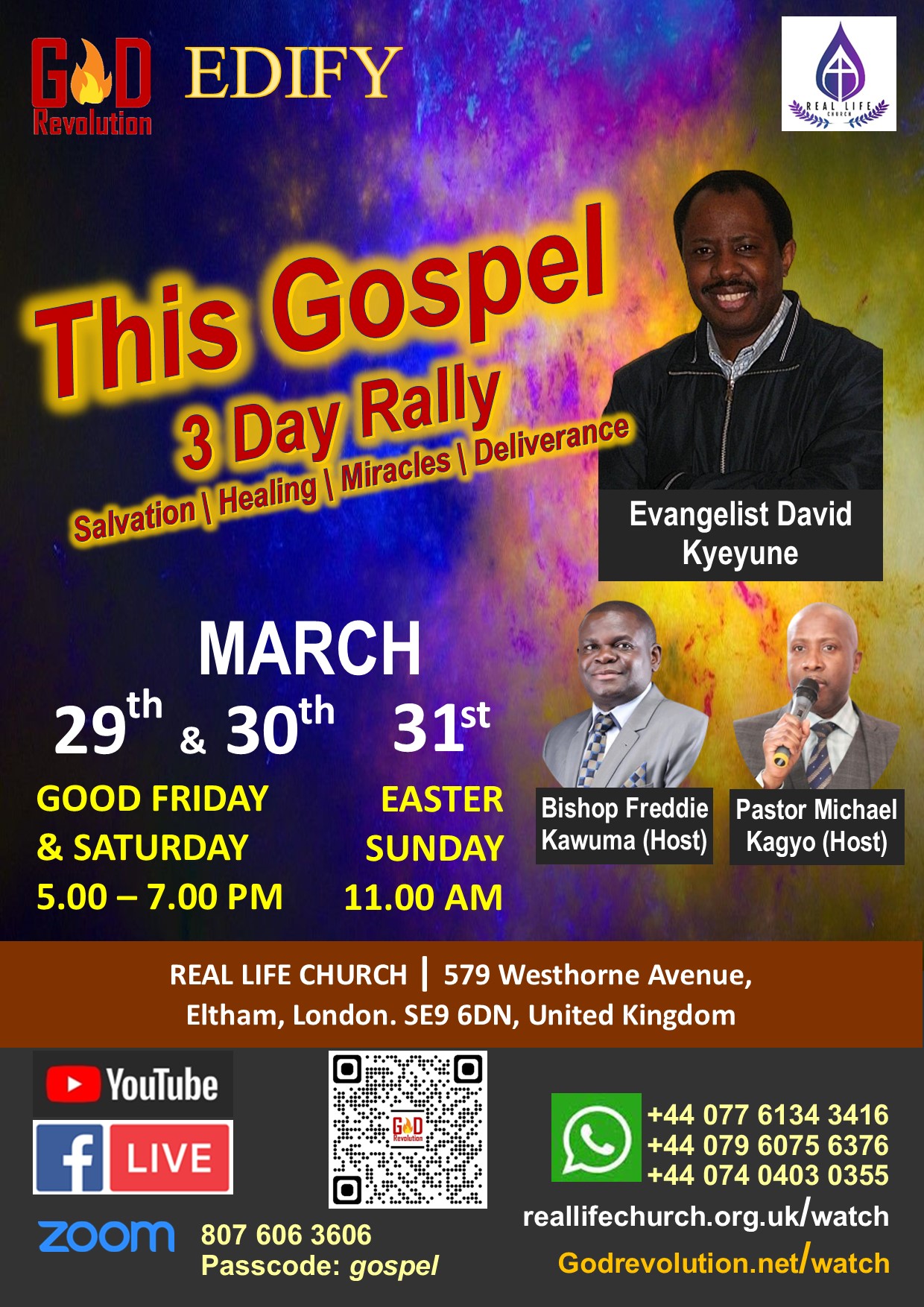 THIS GOSPEL - 3 Day Rally -2024 flyer